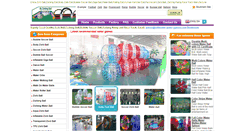 Desktop Screenshot of myzorbingball.com